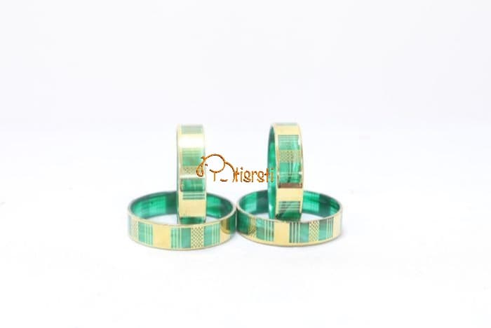 Firozabad Handcrafted Glass Bangle set (4 pieces)